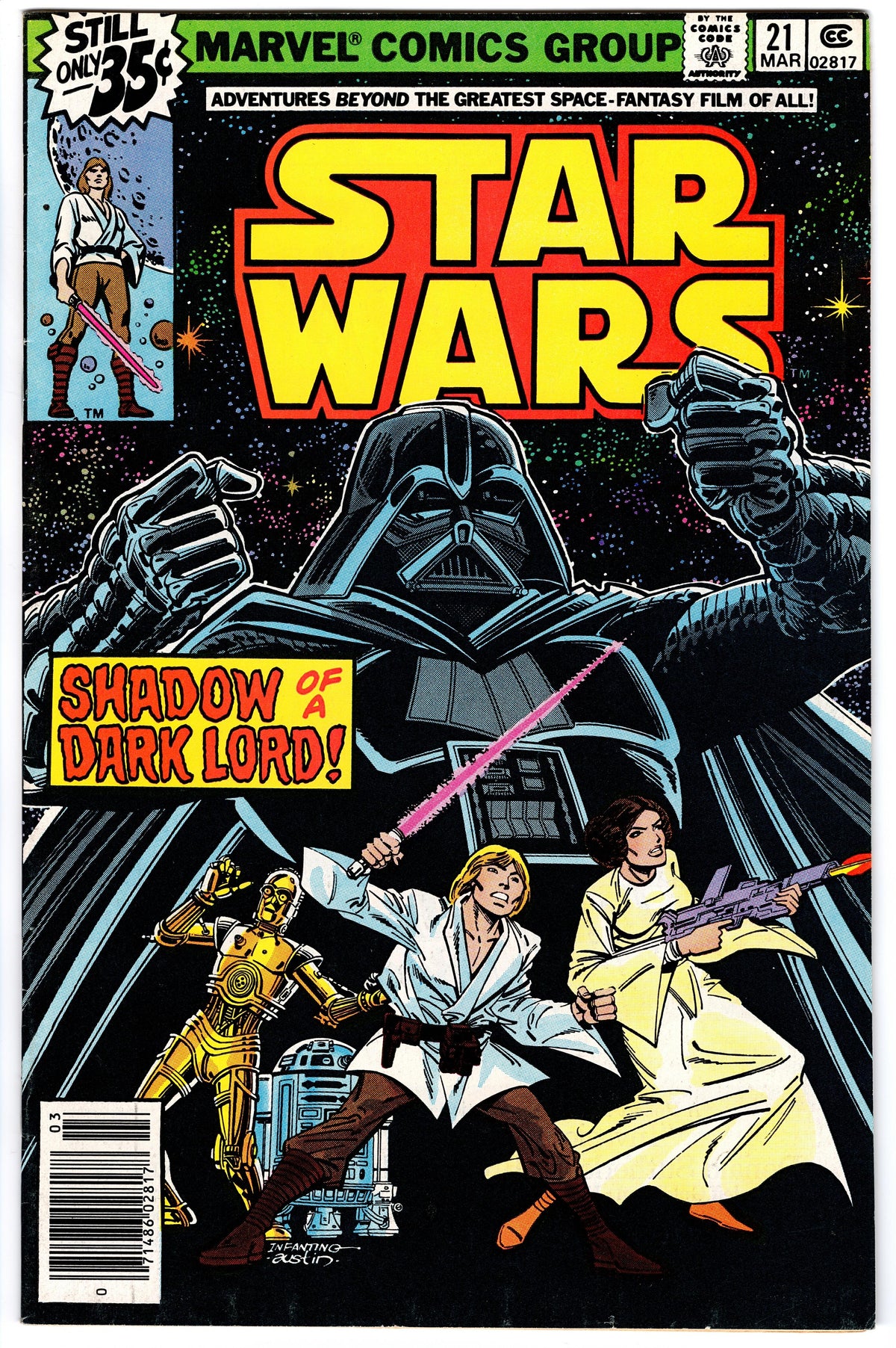 Star Wars #21 (1977 Series)