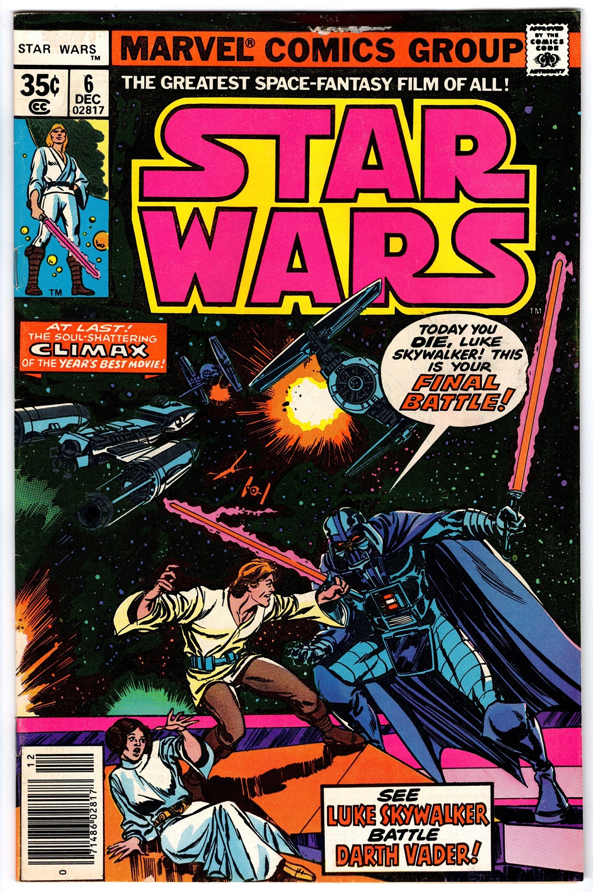 Star Wars #6 (1977 Marvel)