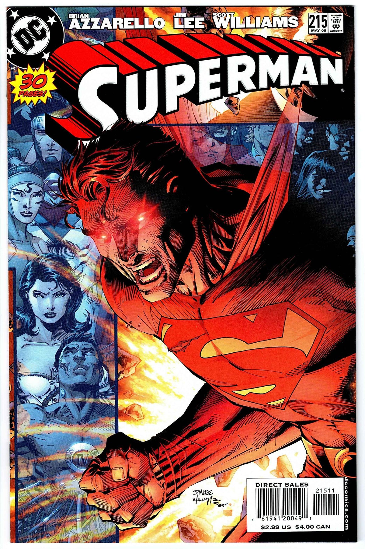 Superman #215 Cover B (2nd series)
