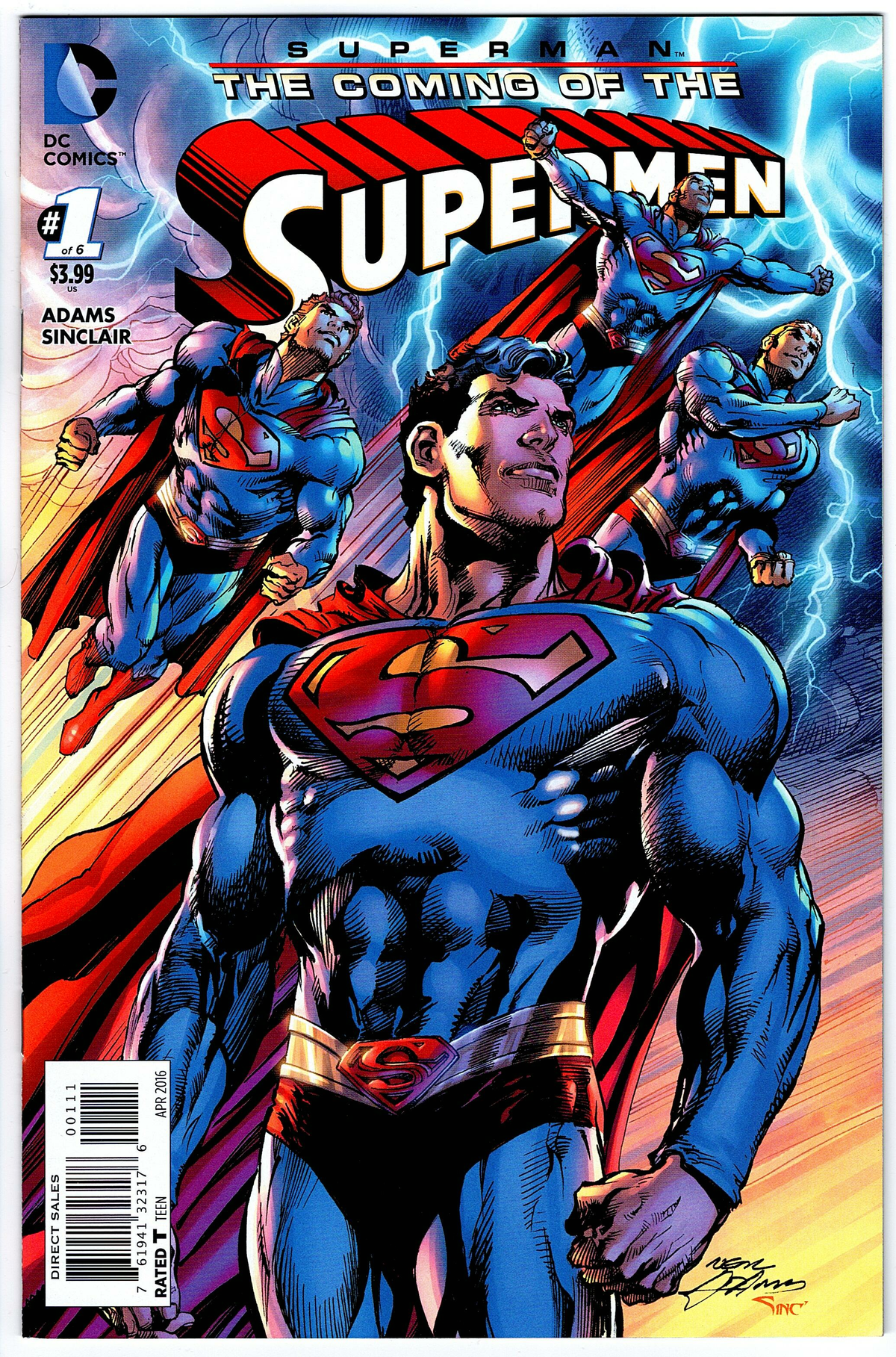 Superman The Coming of the Supermen #1