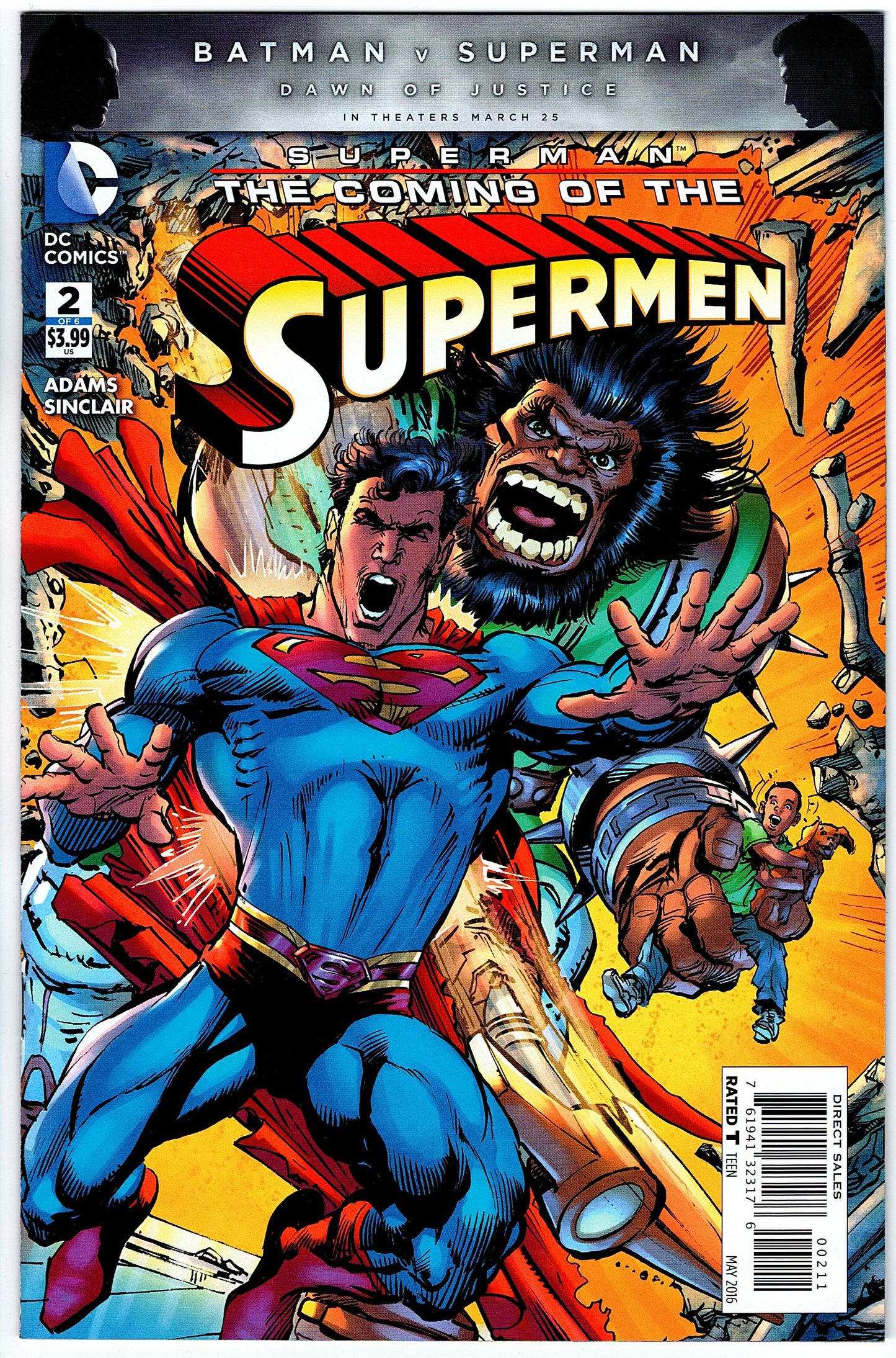Superman The Coming of the Supermen #2