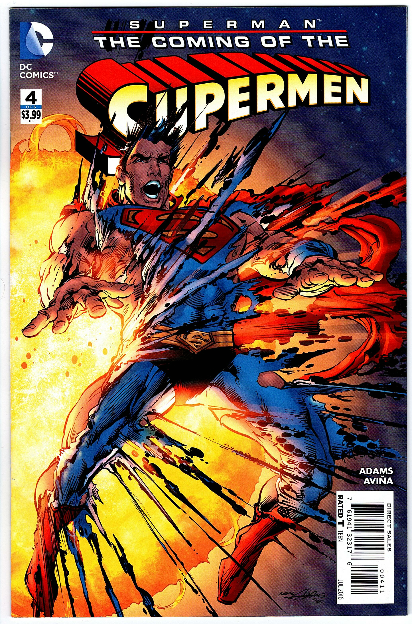 Superman The Coming of the Supermen #4