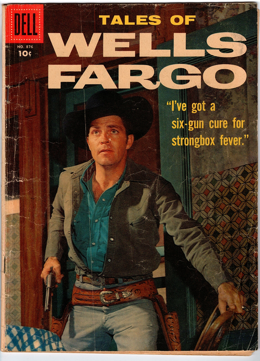 Four Color #876 Tales of Wells Fargo