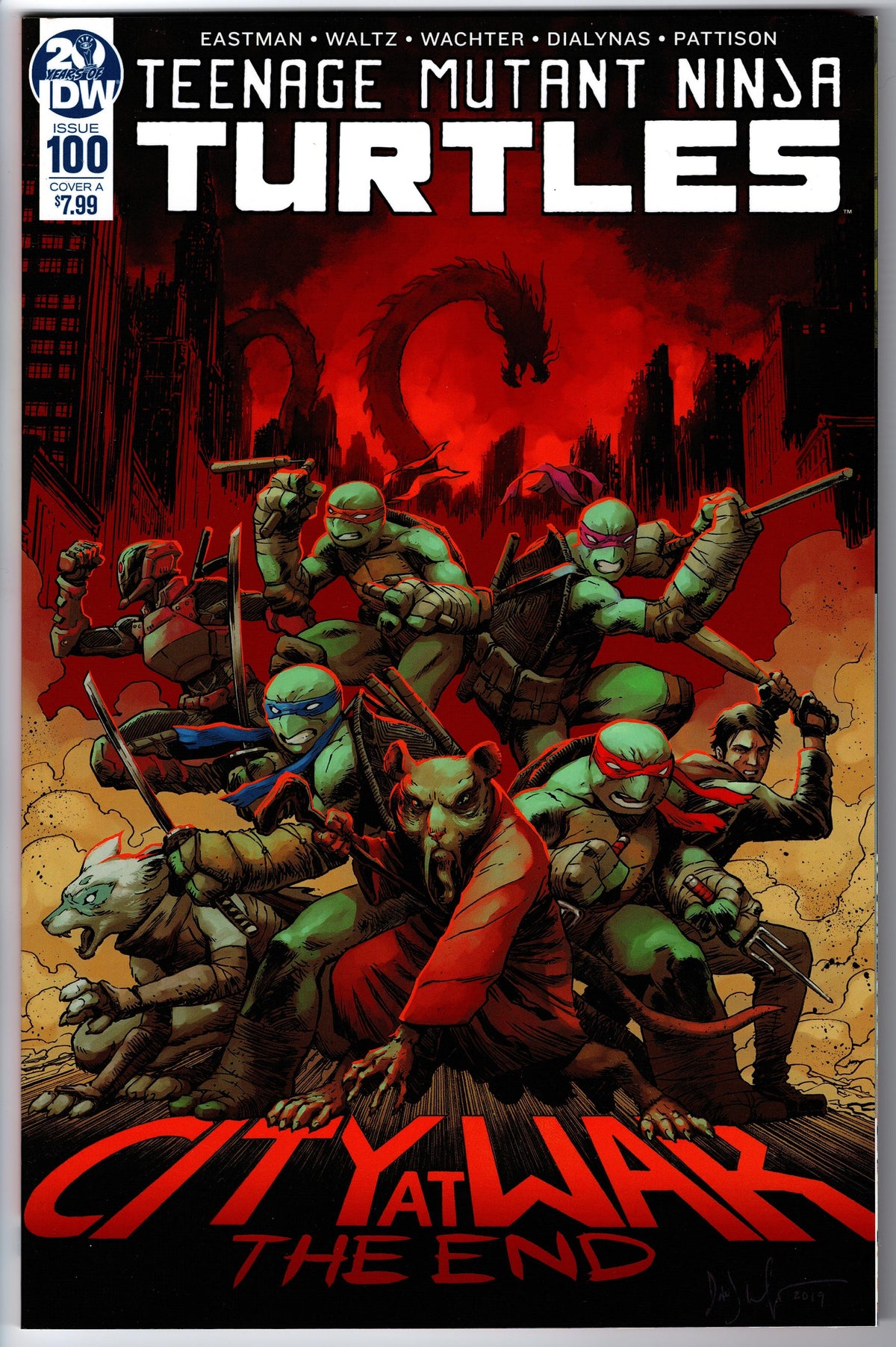 Teenage Mutant Ninja Turtles #100 (2011 series)