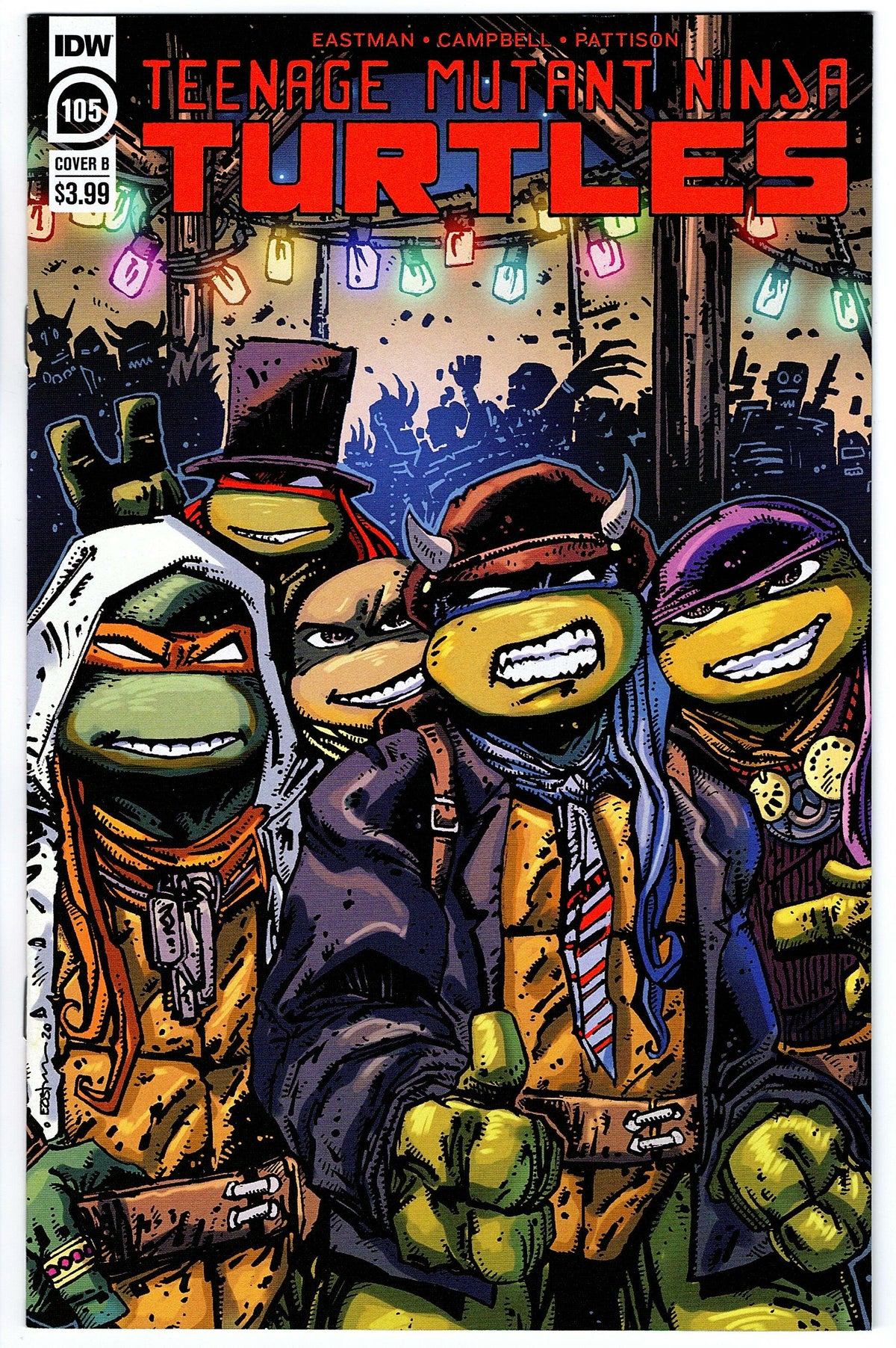 Teenage Mutant Ninja Turtles #105 Cover B (2011 series)