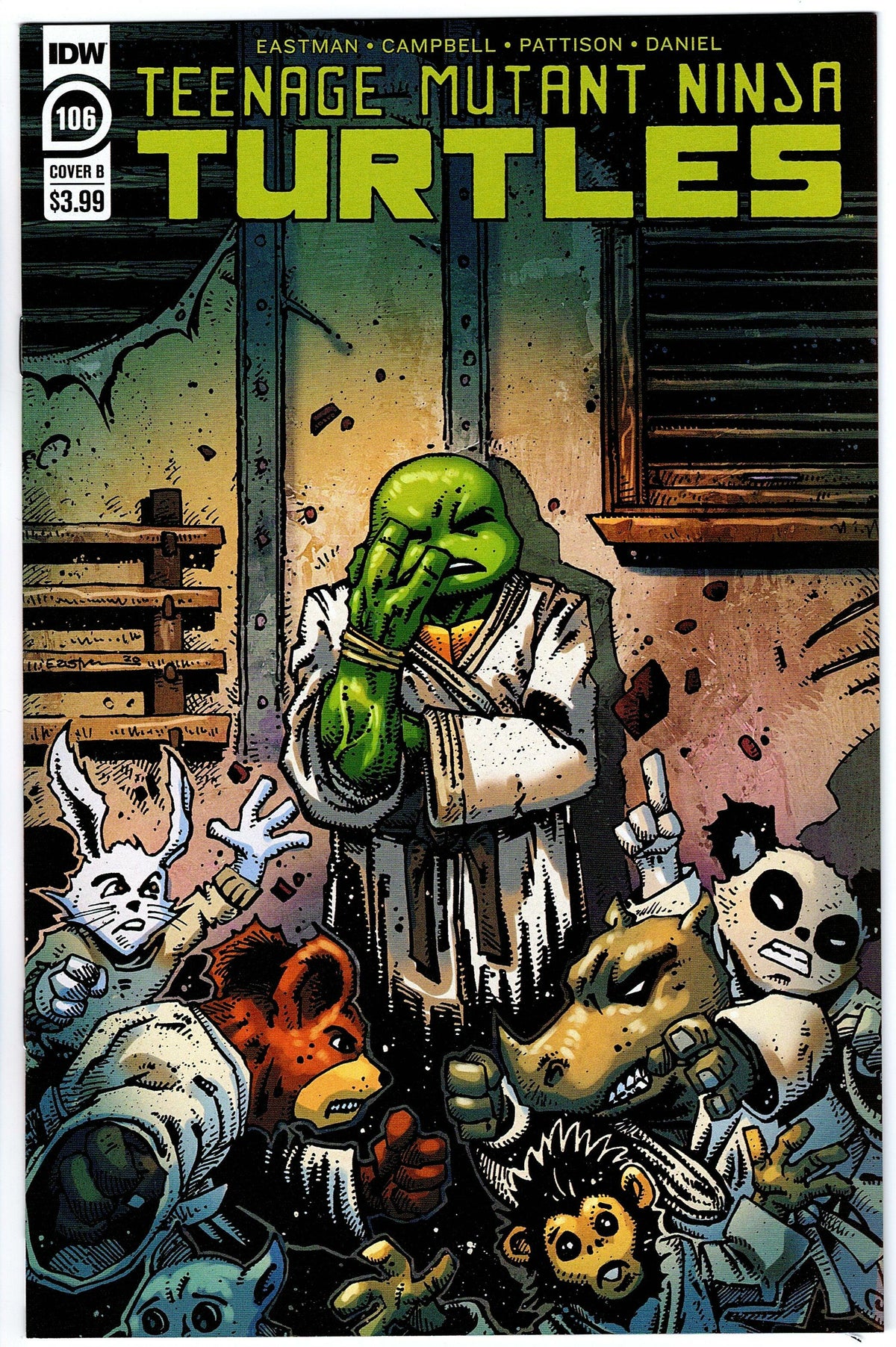 Teenage Mutant Ninja Turtles #106 Cover B (2011 series)