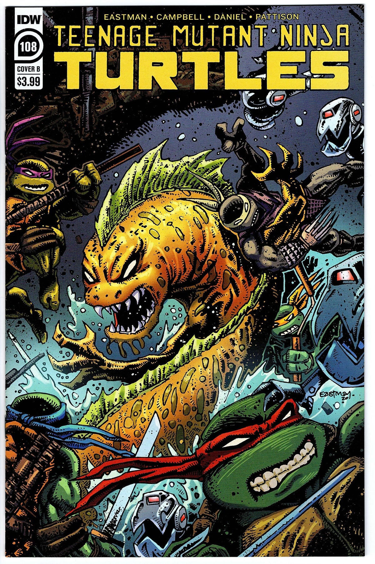 Teenage Mutant Ninja Turtles #108 Cover B (2011 series)