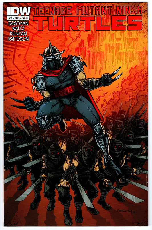 Teenage Mutant Ninja Turtles #10 Cvr B (2011 series)