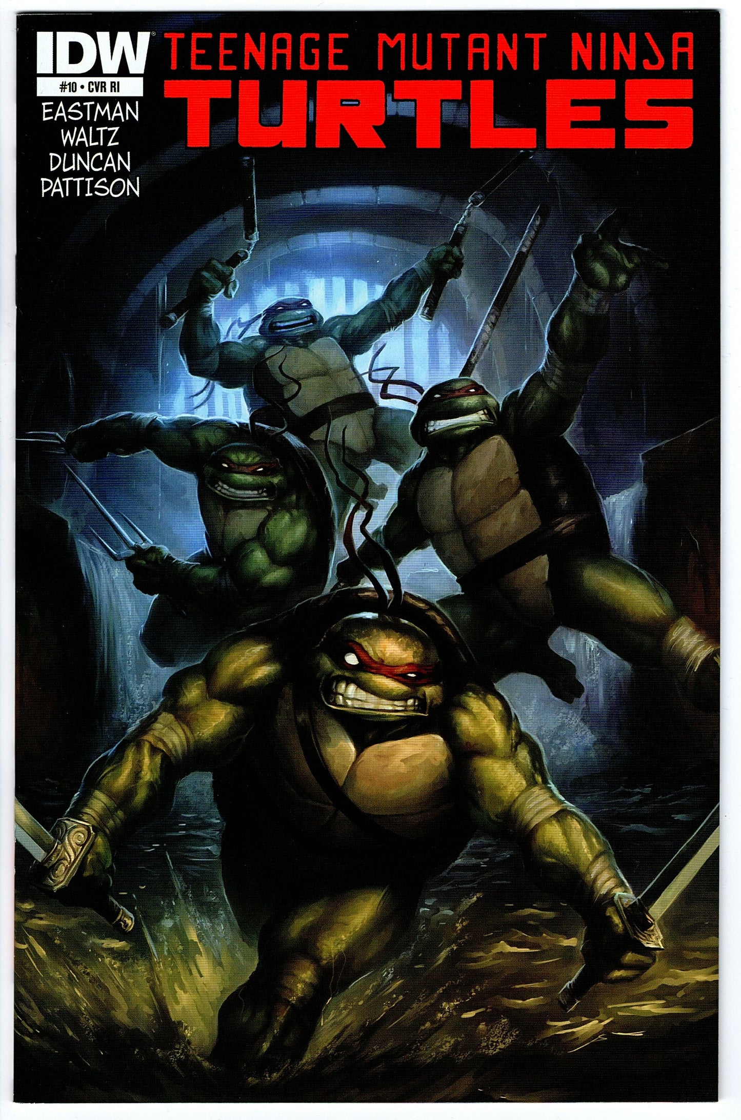 Teenage Mutant Ninja Turtles #10 Cvr RI (2011 series)