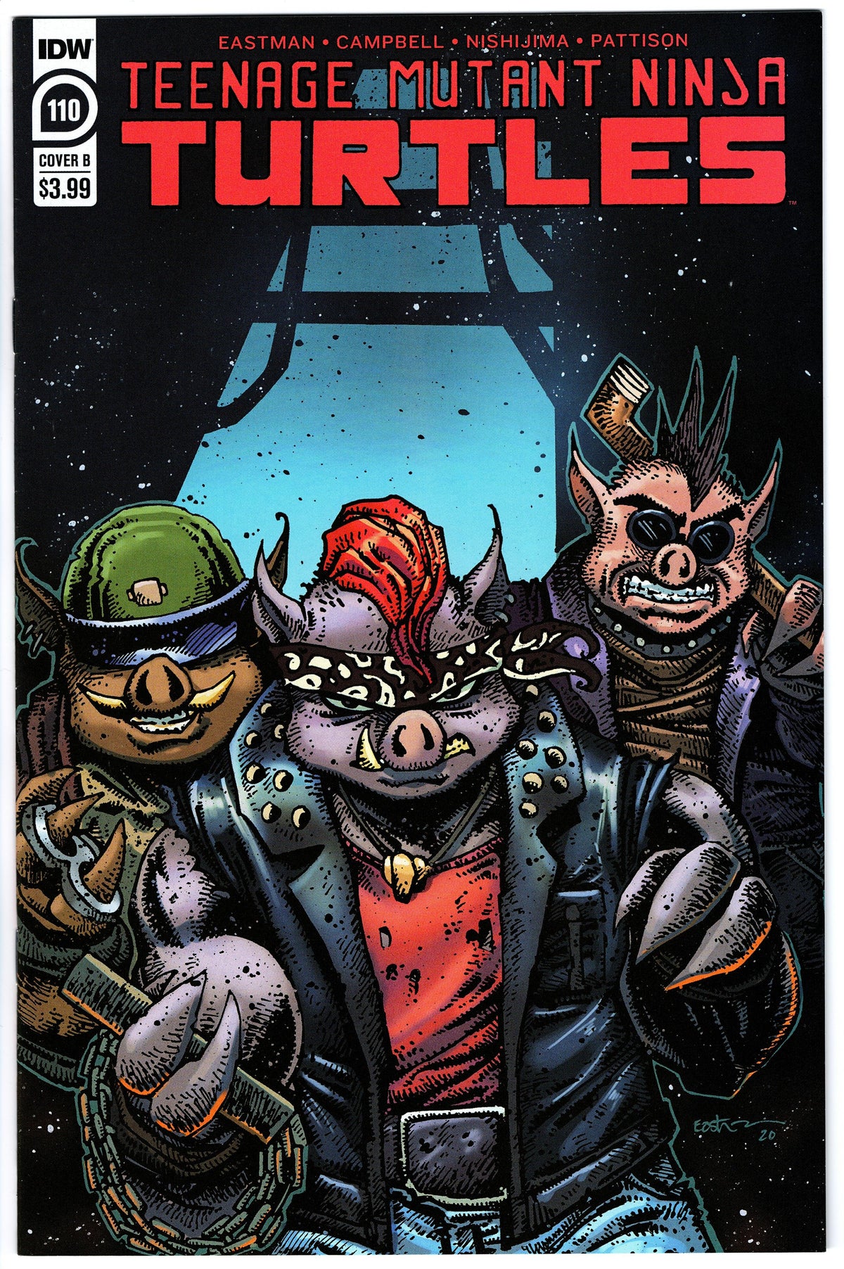 Teenage Mutant Ninja Turtles #110 Cover B (2011 series)