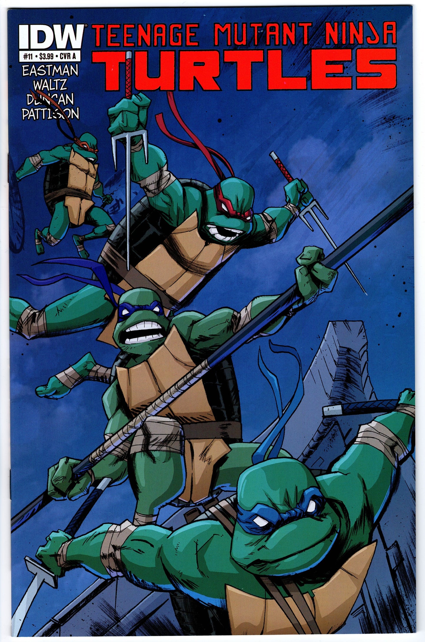 Teenage Mutant Ninja Turtles #11 Cvr A (2011 series)