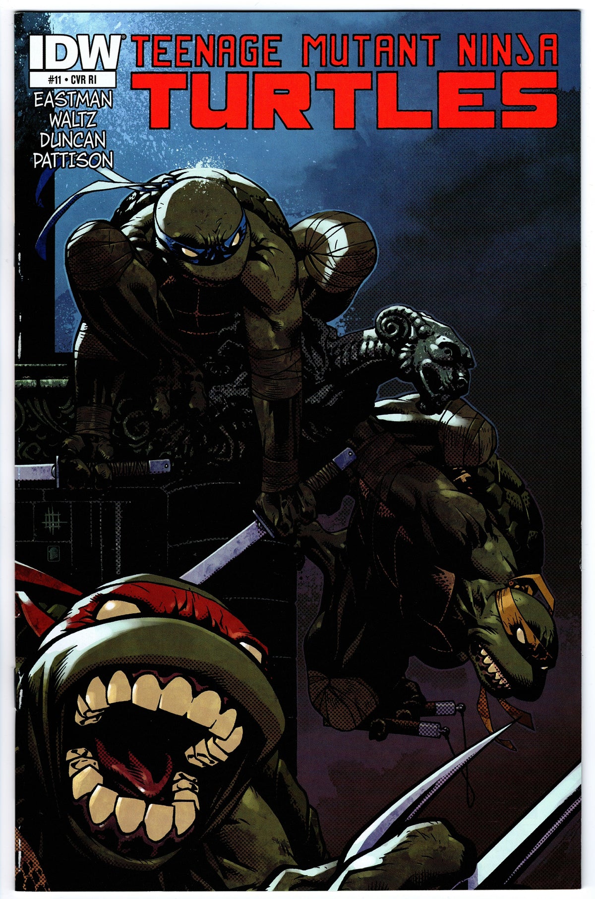 Teenage Mutant Ninja Turtles #11 Cvr RI (2011 series)
