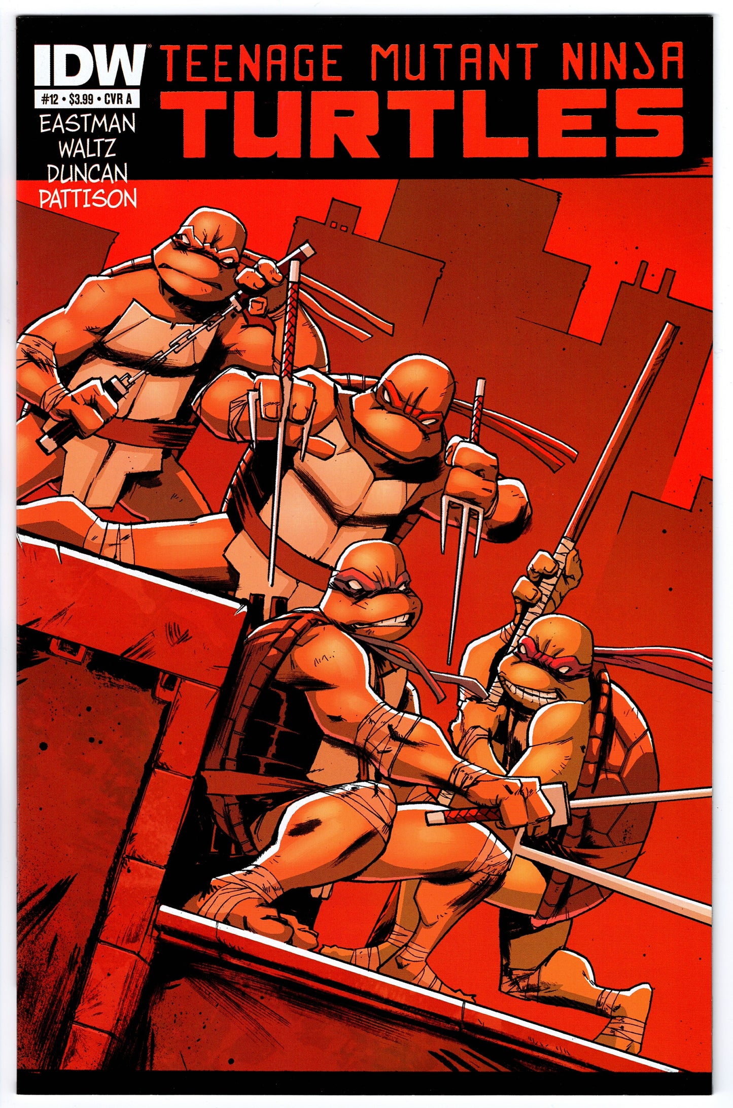 Teenage Mutant Ninja Turtles #12 Cvr A (2011 series)