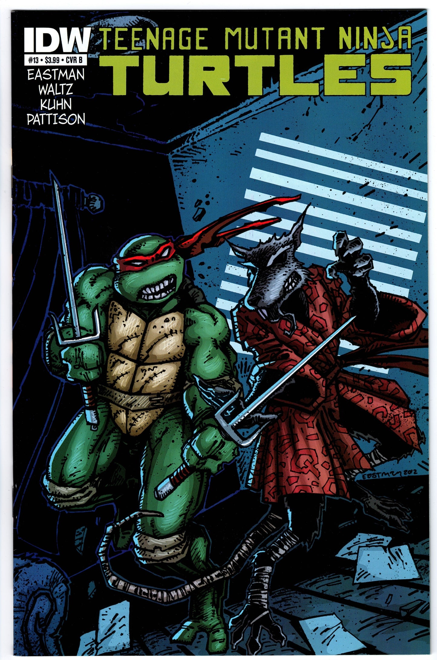 Teenage Mutant Ninja Turtles #13 Cvr B (2011 series)