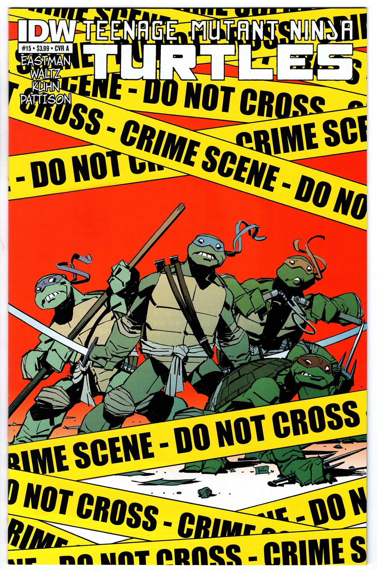 Teenage Mutant Ninja Turtles #15 Cvr A (2011 series)