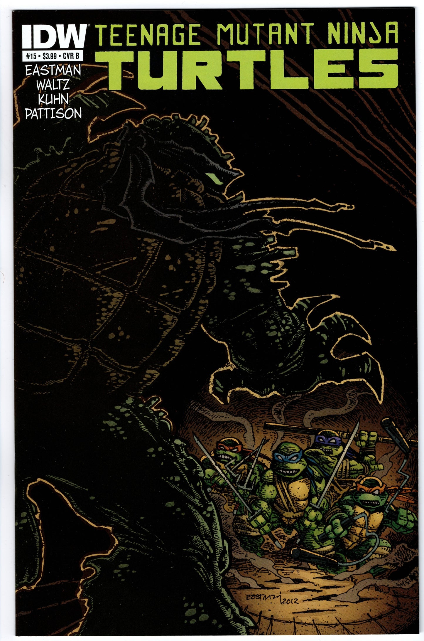 Teenage Mutant Ninja Turtles #15 Cvr B (2011 series)