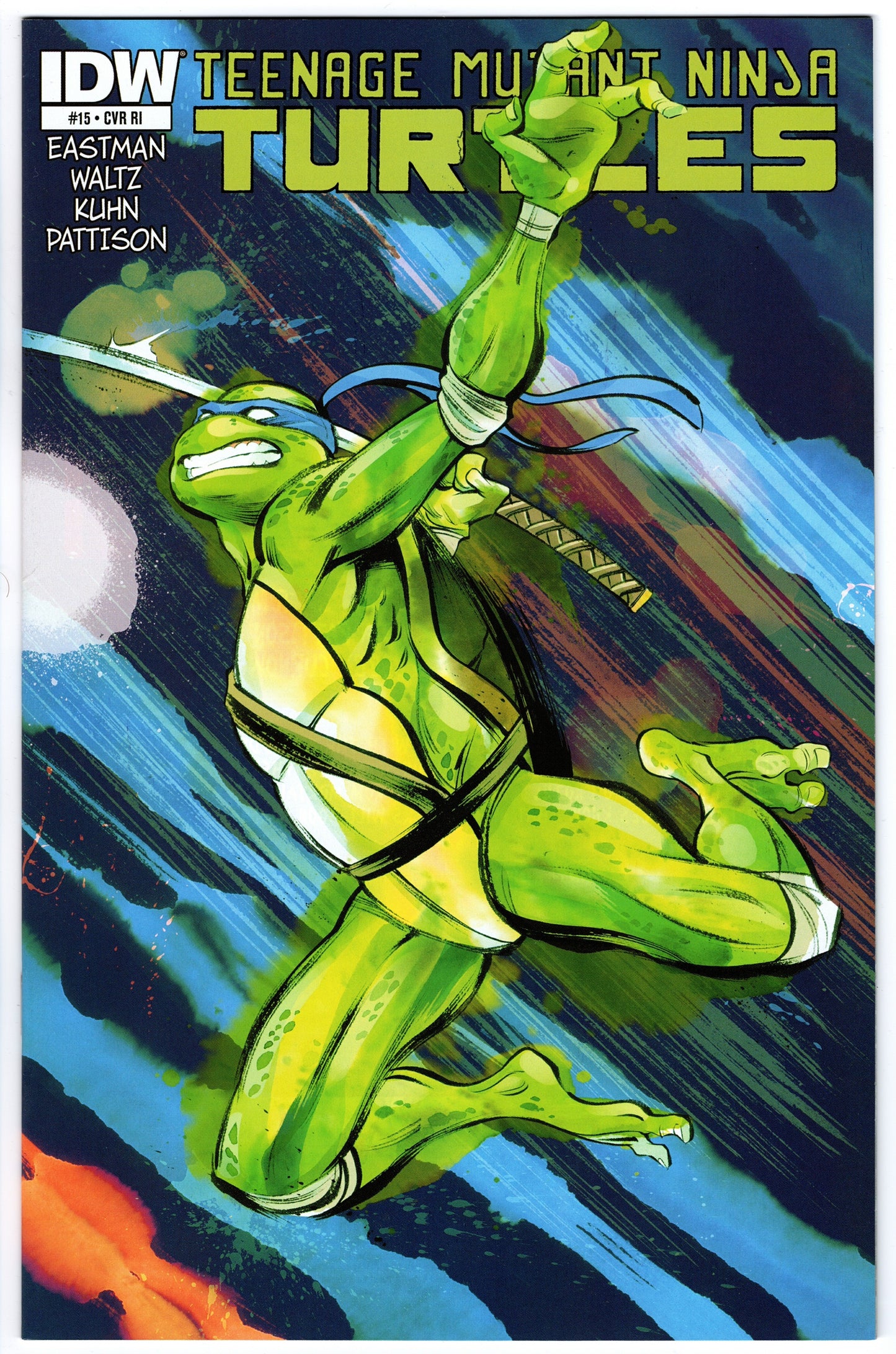 Teenage Mutant Ninja Turtles #15 Cvr RI (2011 series)