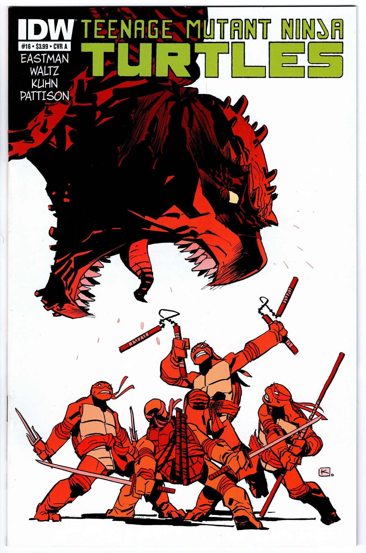 Teenage Mutant Ninja Turtles #16 Cvr A (2011 series)