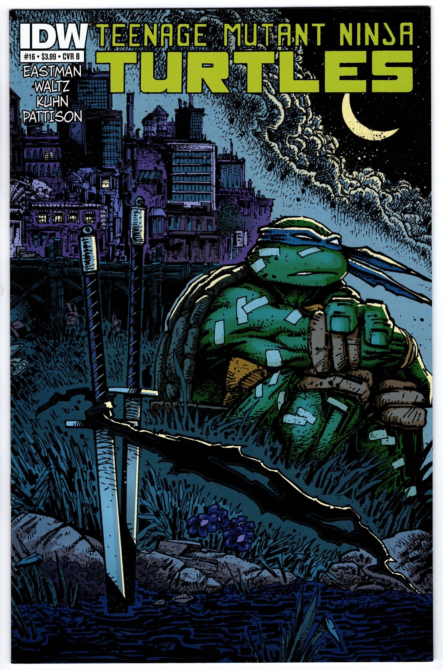 Teenage Mutant Ninja Turtles #16 Cvr B (2011 series)