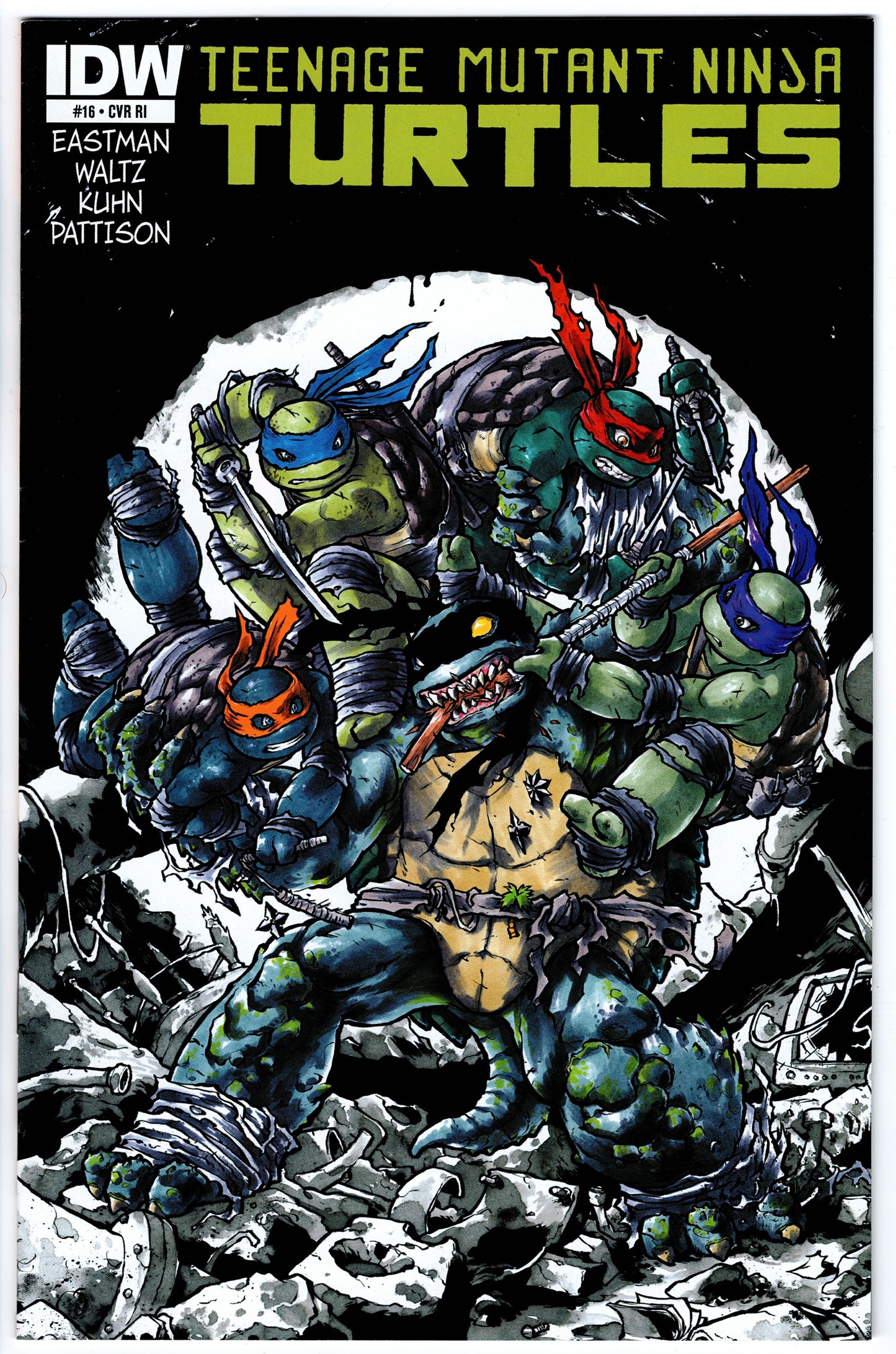 Teenage Mutant Ninja Turtles #16 Cvr RI (2011 series)
