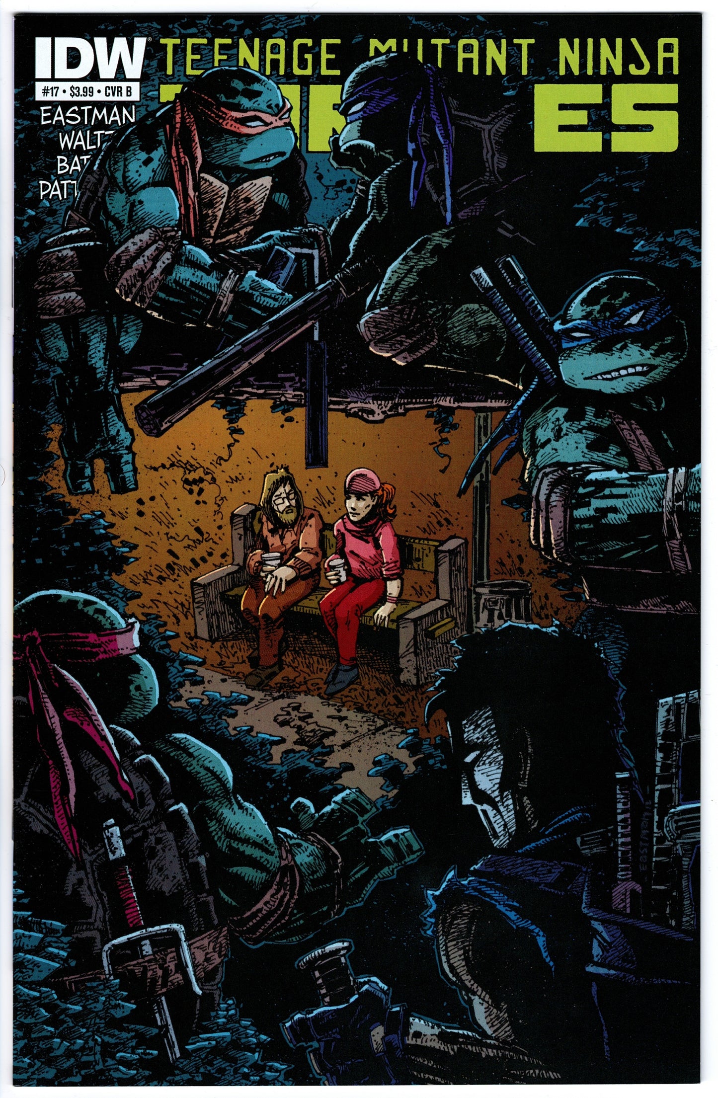 Teenage Mutant Ninja Turtles #17 Cvr B (2011 series)