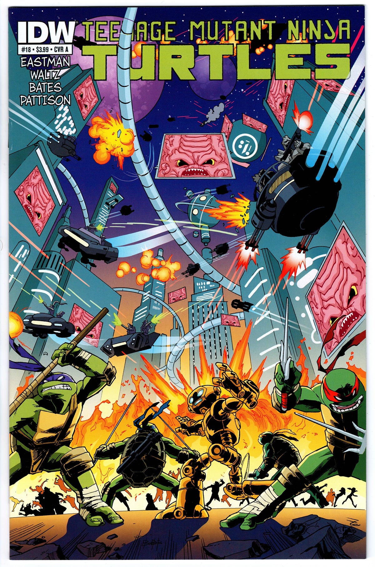 Teenage Mutant Ninja Turtles #18 Cvr A (2011 series)