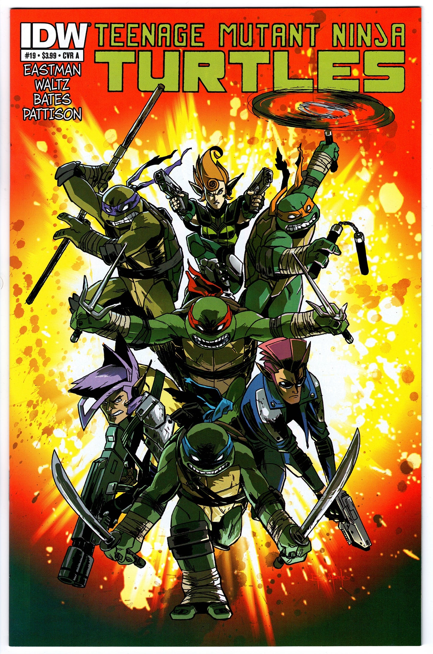 Teenage Mutant Ninja Turtles #19 Cvr A (2011 series)