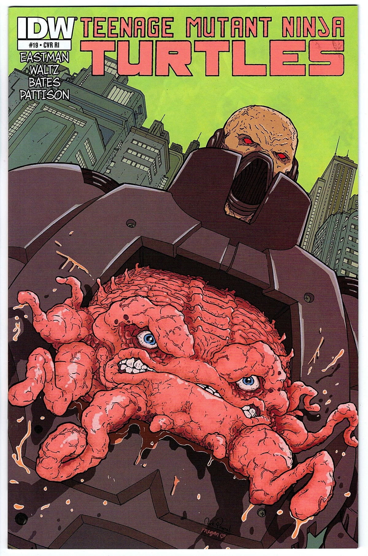 Teenage Mutant Ninja Turtles #19 Cvr RI (2011 series)