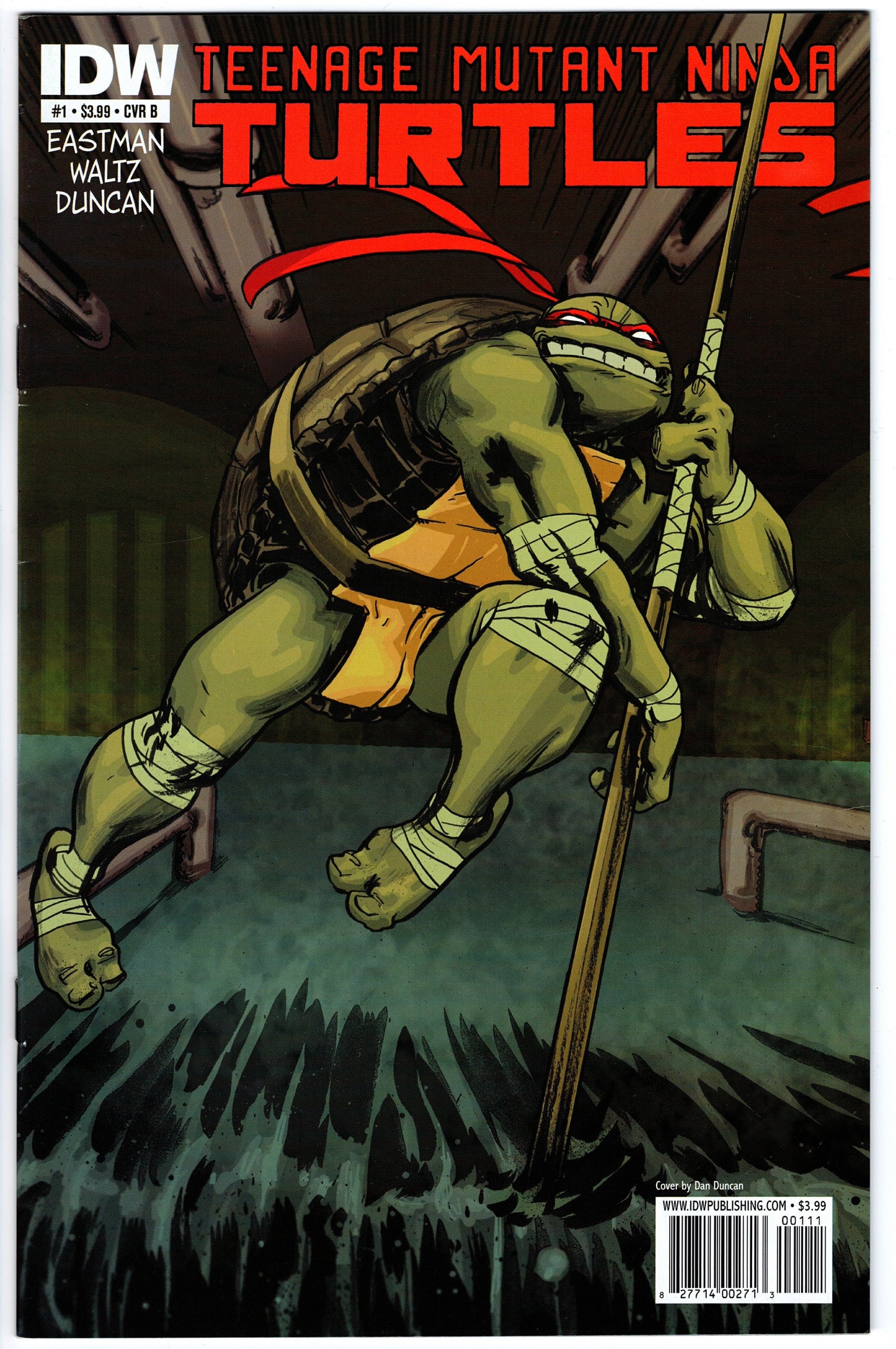 Teenage Mutant Ninja Turtles #1 - Cvr B (2011 series)