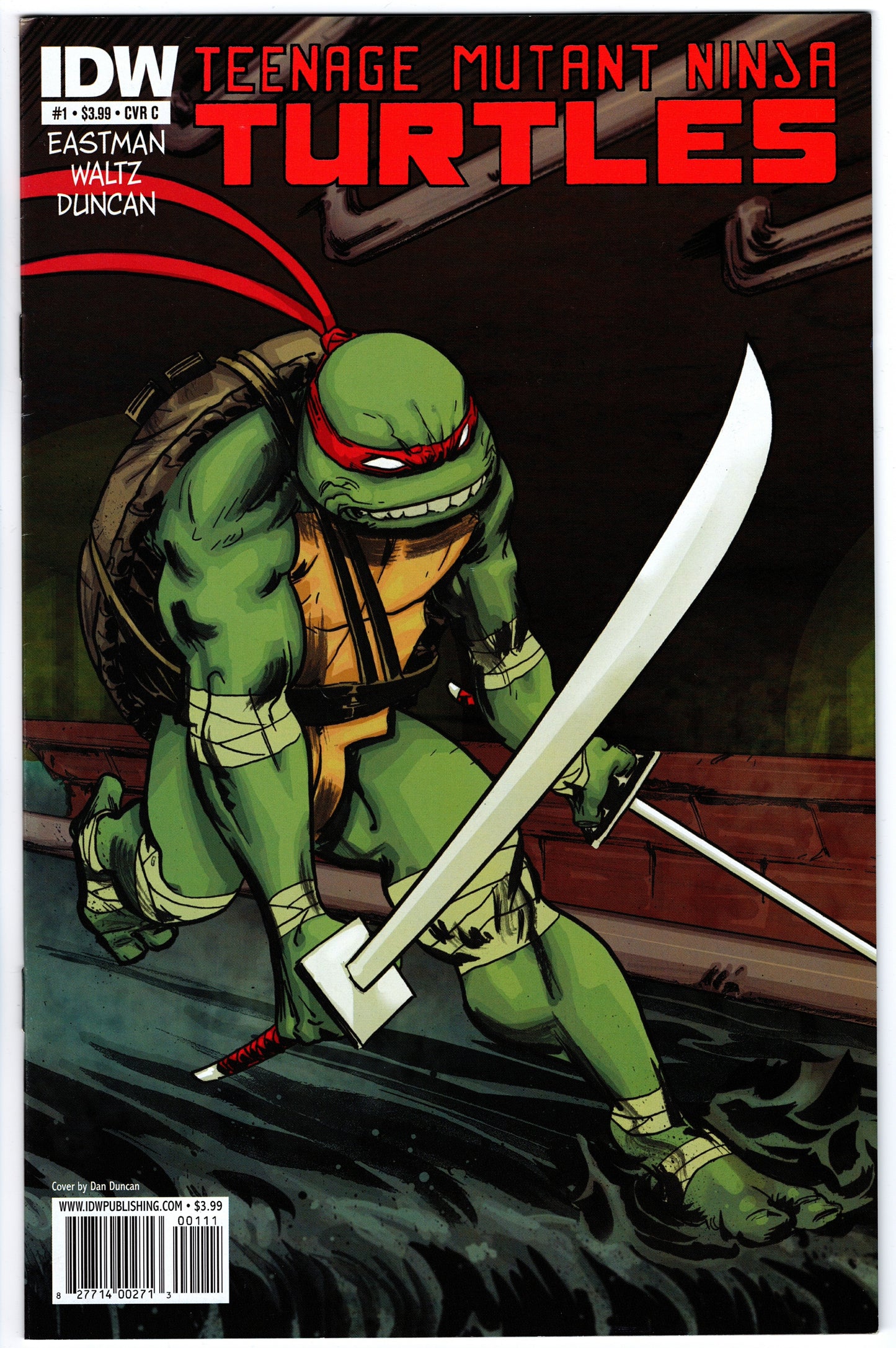 Teenage Mutant Ninja Turtles #1 - Cvr C (2011 series)