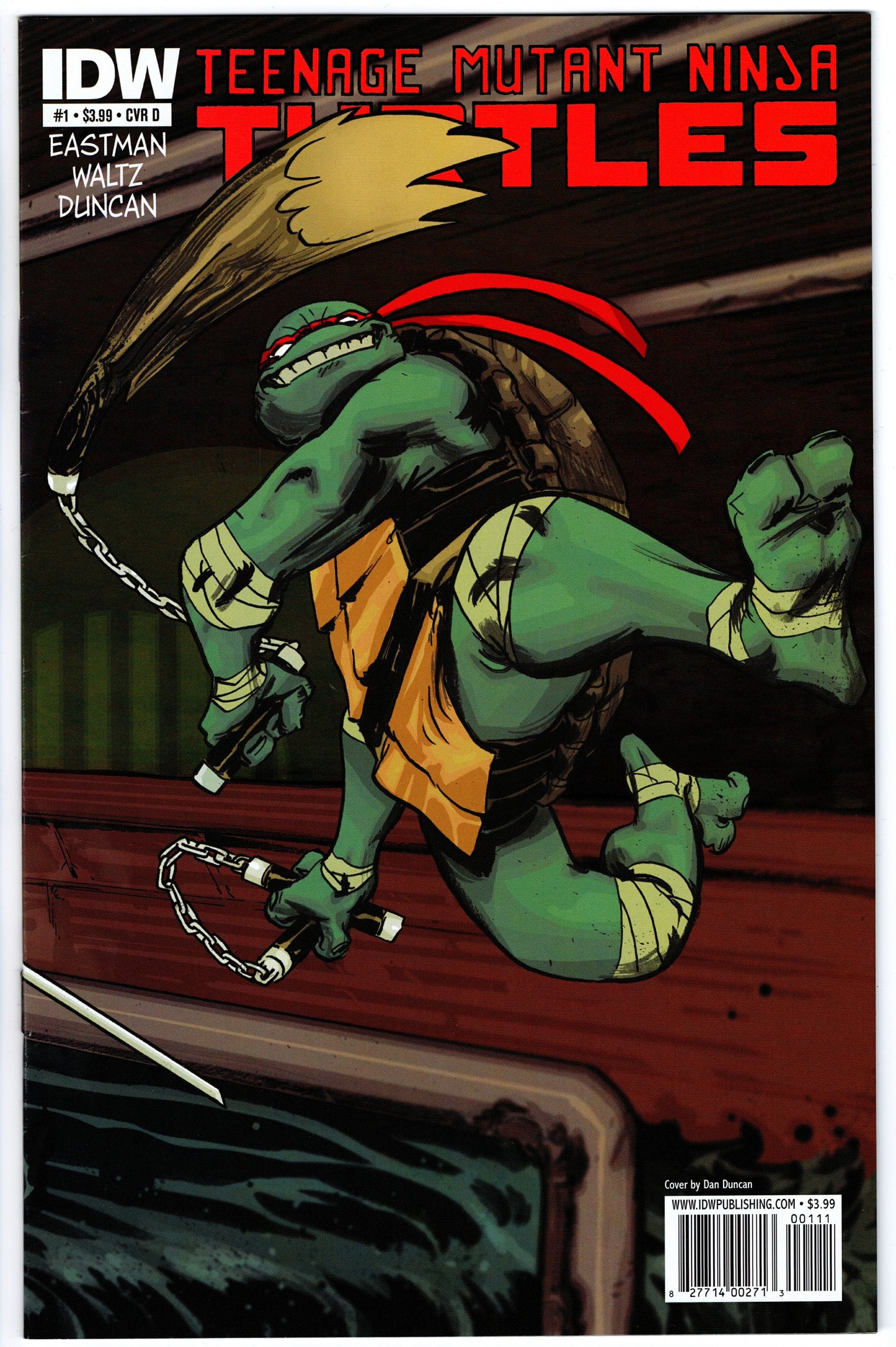 Teenage Mutant Ninja Turtles #1 - Cvr D (2011 series)