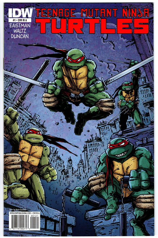 Teenage Mutant Ninja Turtles #1 - Cvr RI-A (2011 series)
