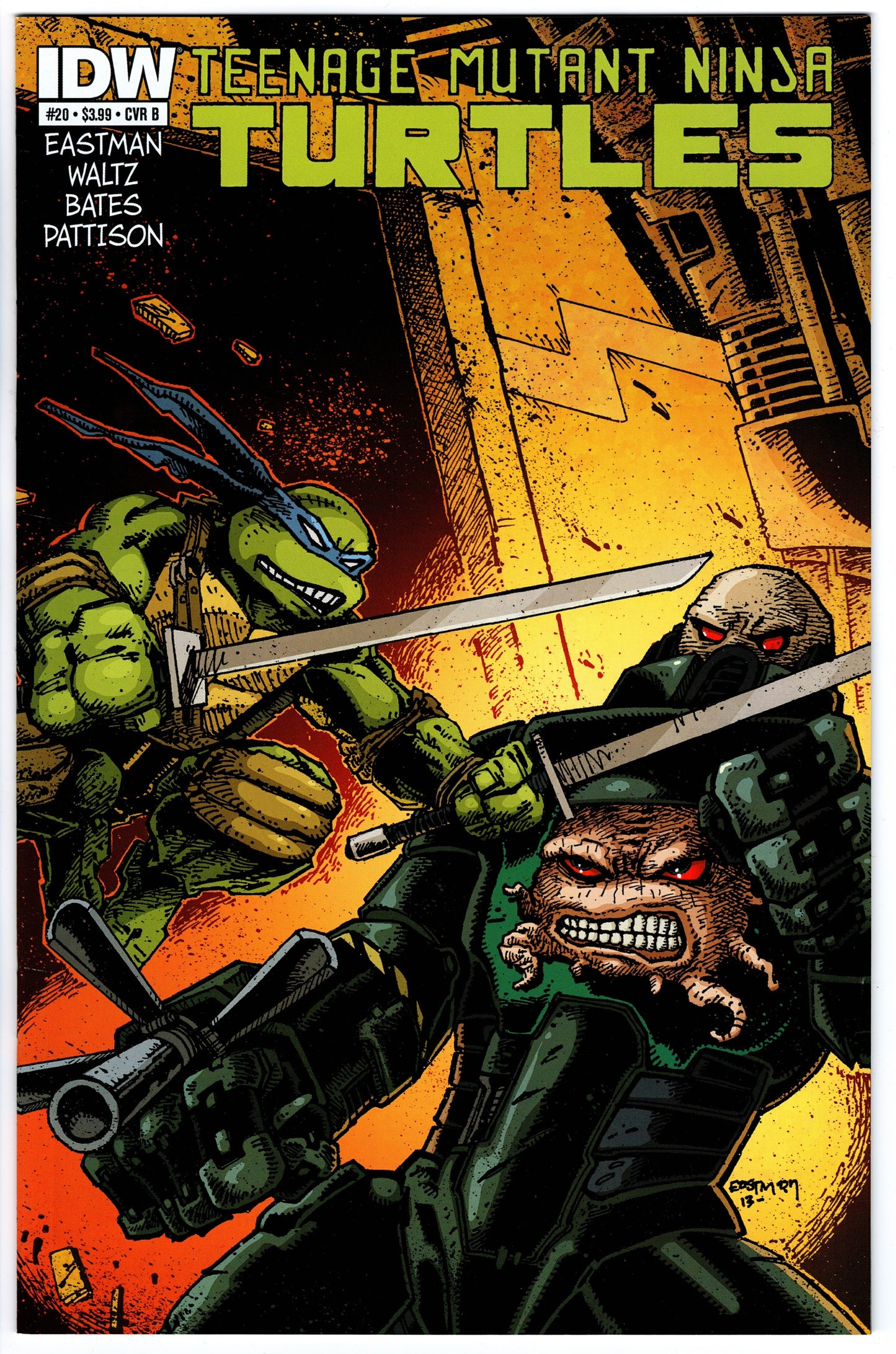 Teenage Mutant Ninja Turtles #20 Cvr B (2011 series)