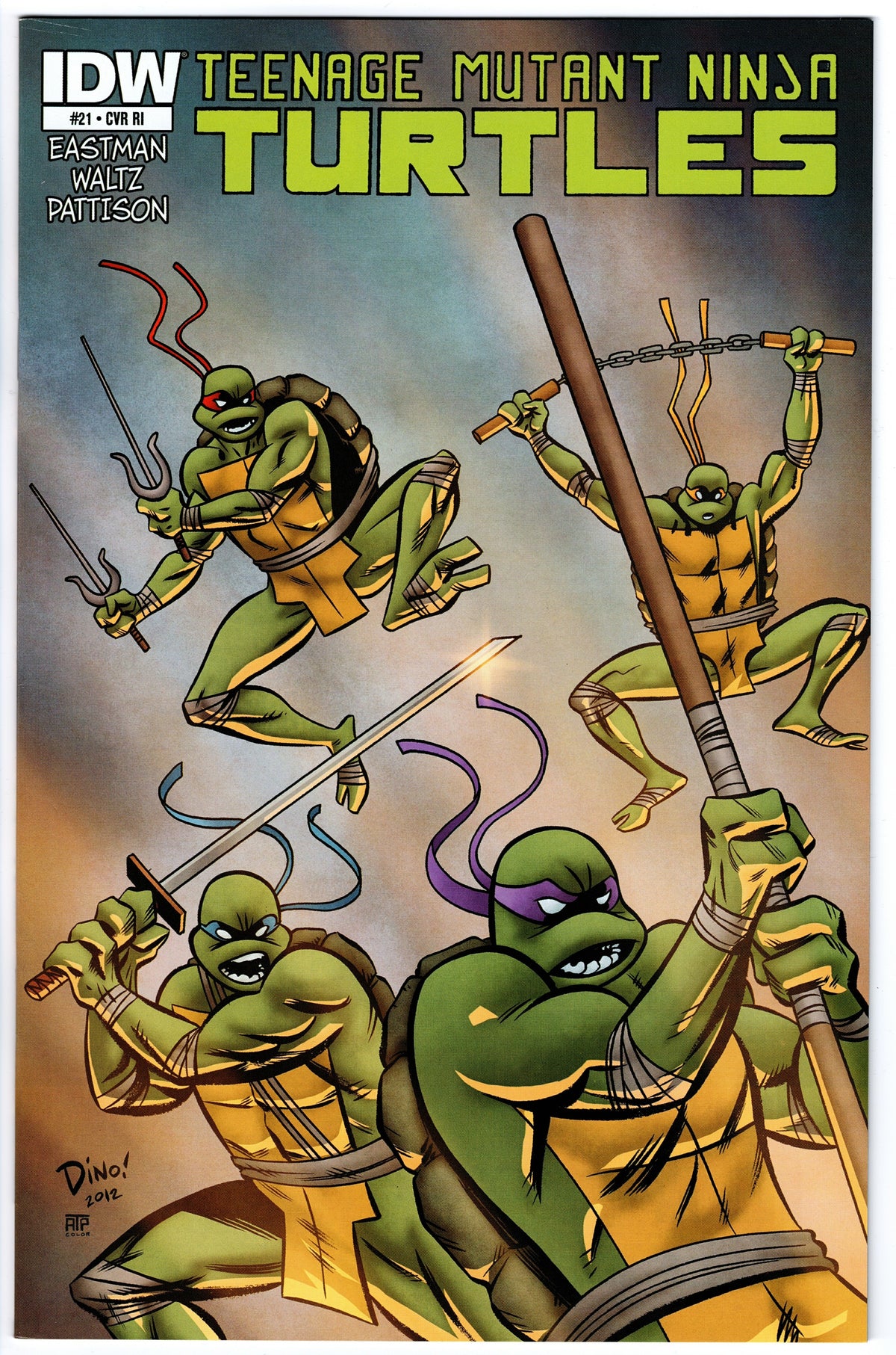 Teenage Mutant Ninja Turtles #21 Cvr RI (2011 series)