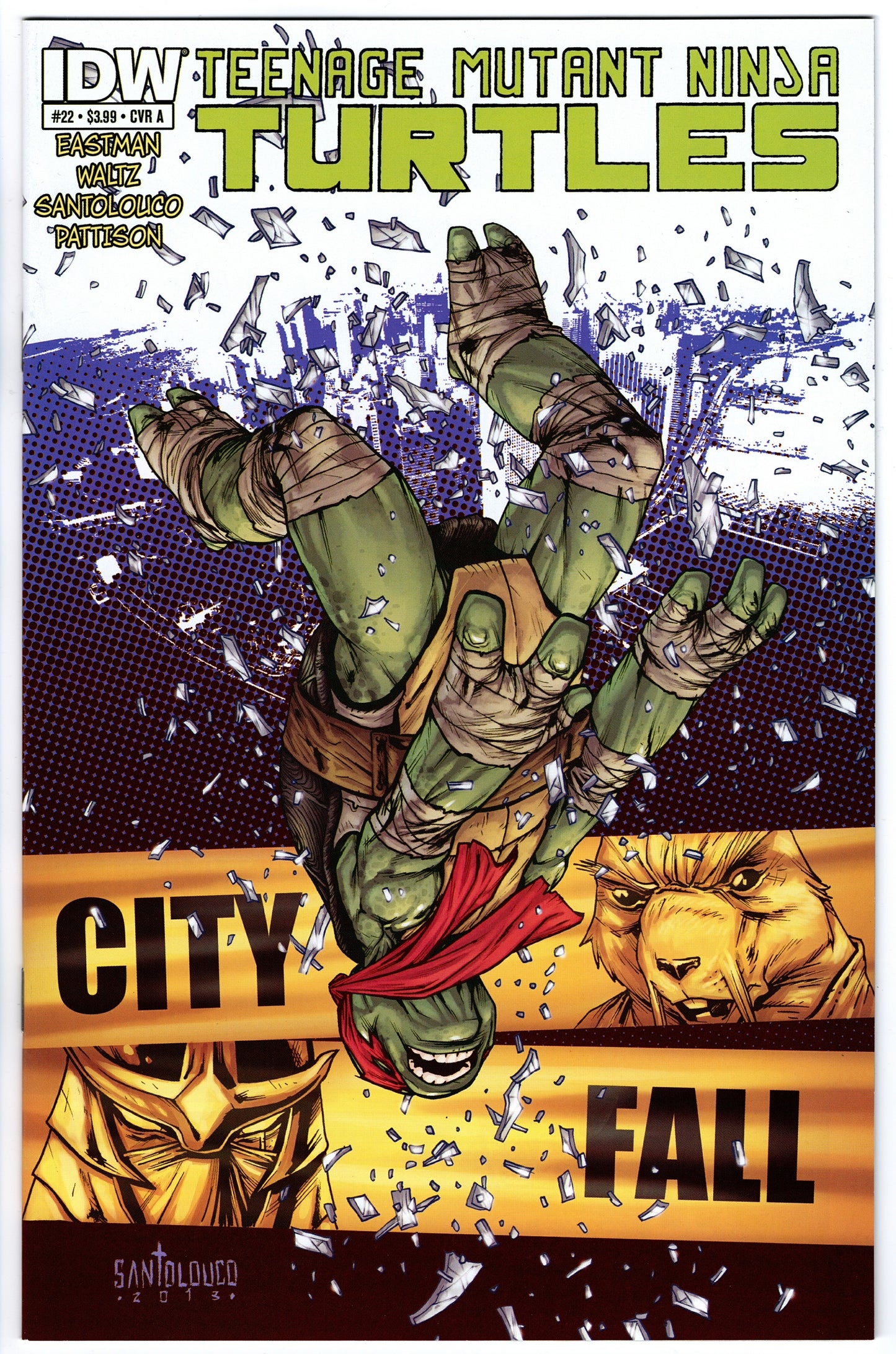 Teenage Mutant Ninja Turtles #22 Cvr A (2011 series)