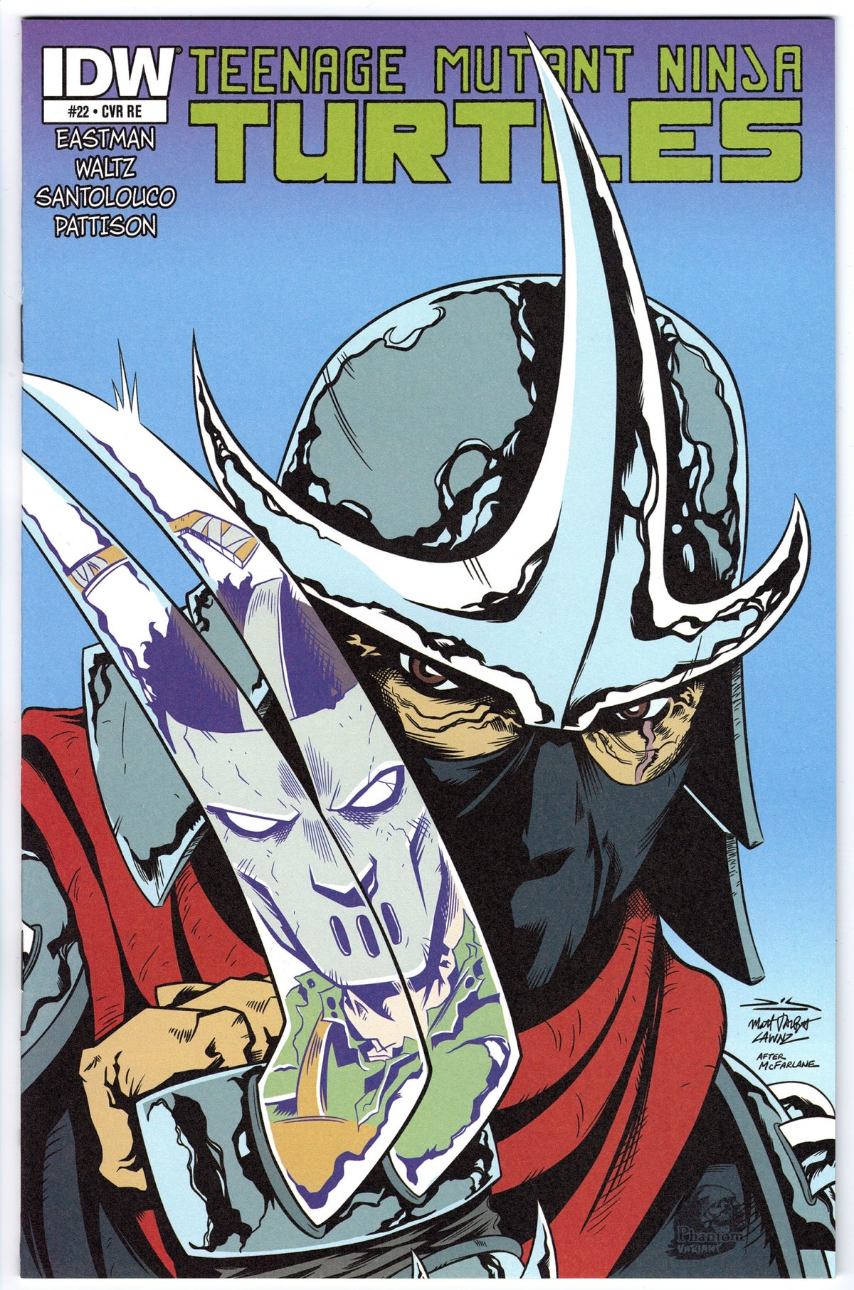 Teenage Mutant Ninja Turtles #22 Cvr RE (2011 series)