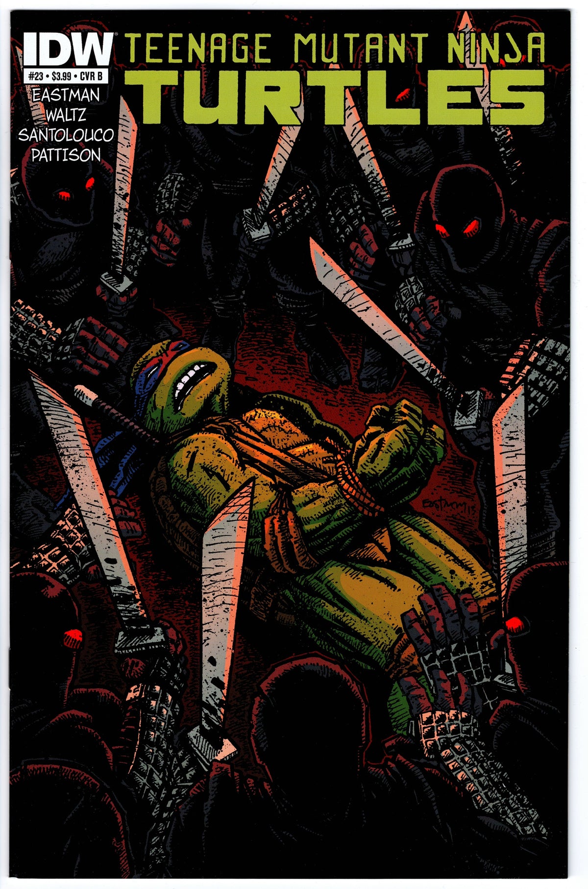 Teenage Mutant Ninja Turtles #23 Cvr B (2011 series)