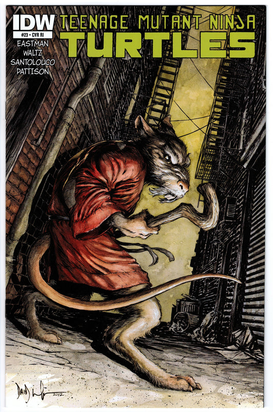 Teenage Mutant Ninja Turtles #23 Cvr RI (2011 series)