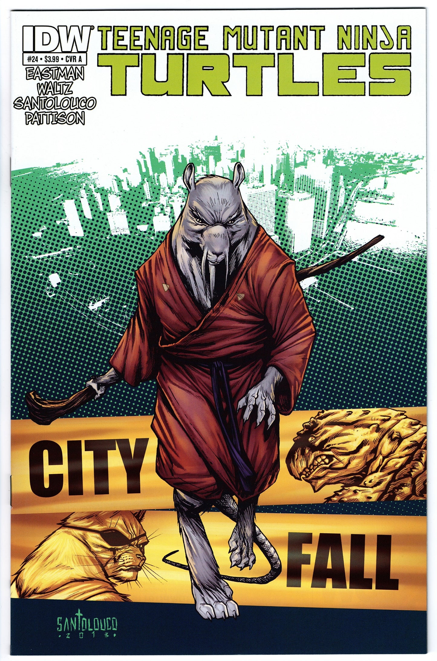 Teenage Mutant Ninja Turtles #24 Cvr A (2011 series)