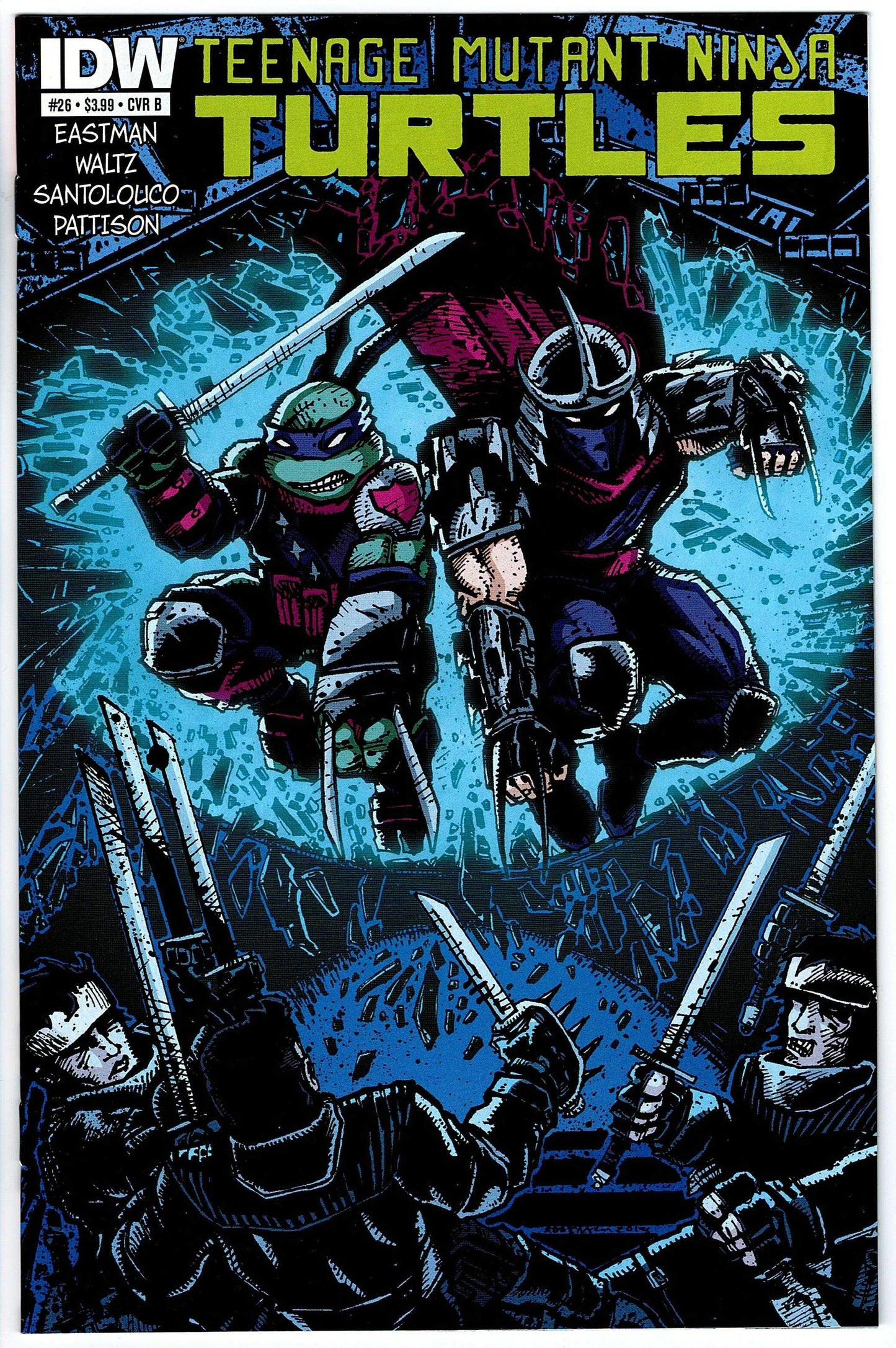 Teenage Mutant Ninja Turtles #26 Cvr B (2011 series)