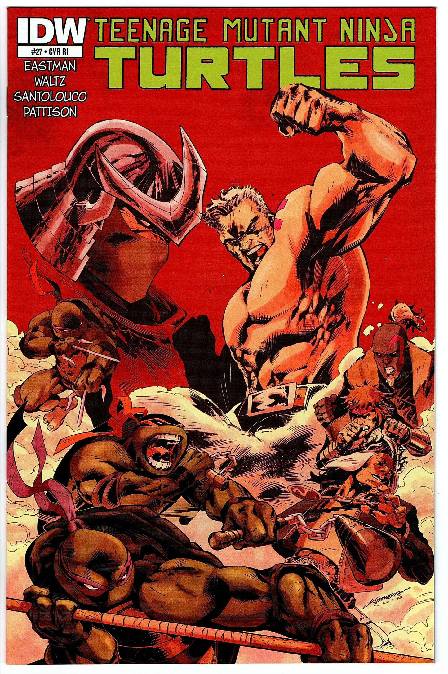 Teenage Mutant Ninja Turtles #27 Cvr RI (2011 series)