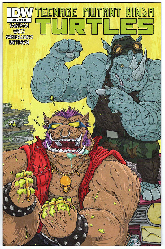 Teenage Mutant Ninja Turtles #28 Cvr RI (2011 series)