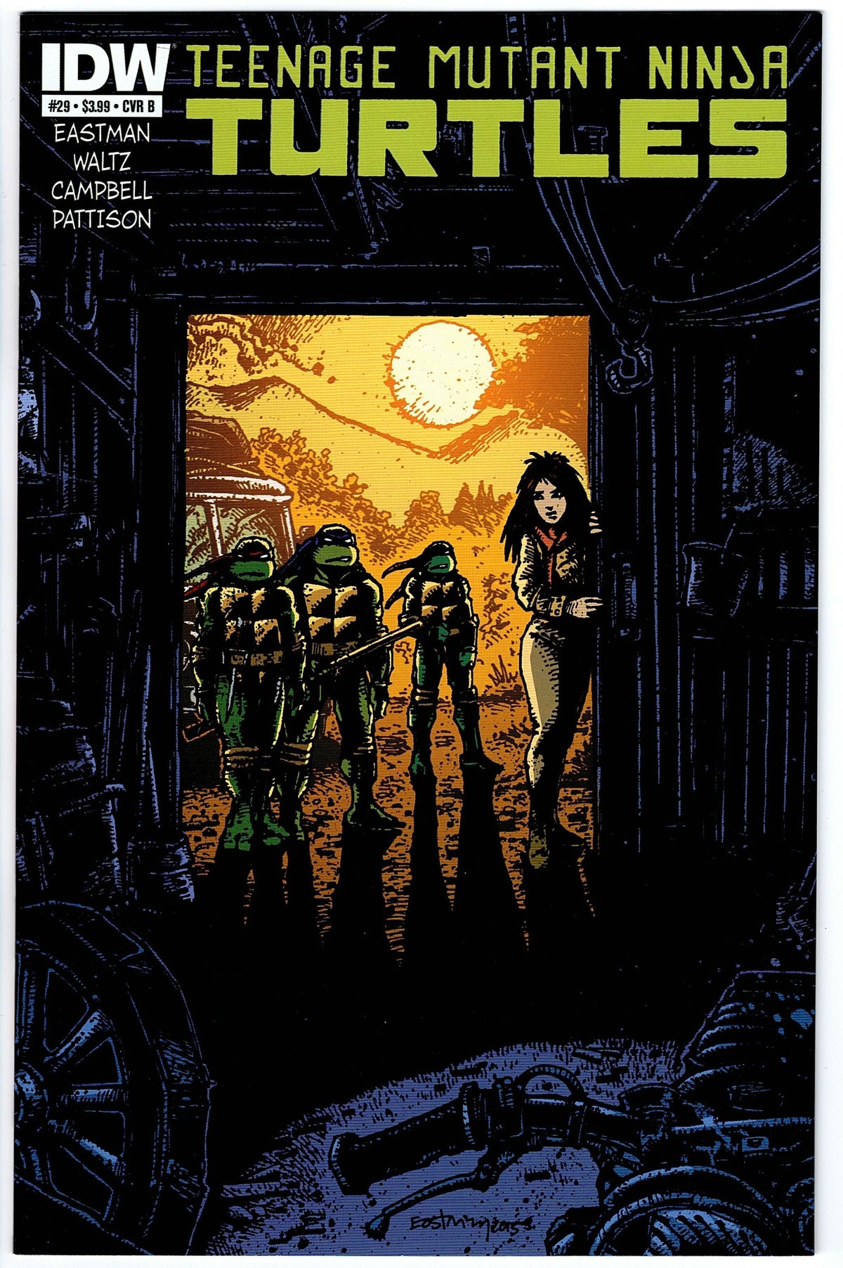 Teenage Mutant Ninja Turtles #29 Cvr B (2011 series)