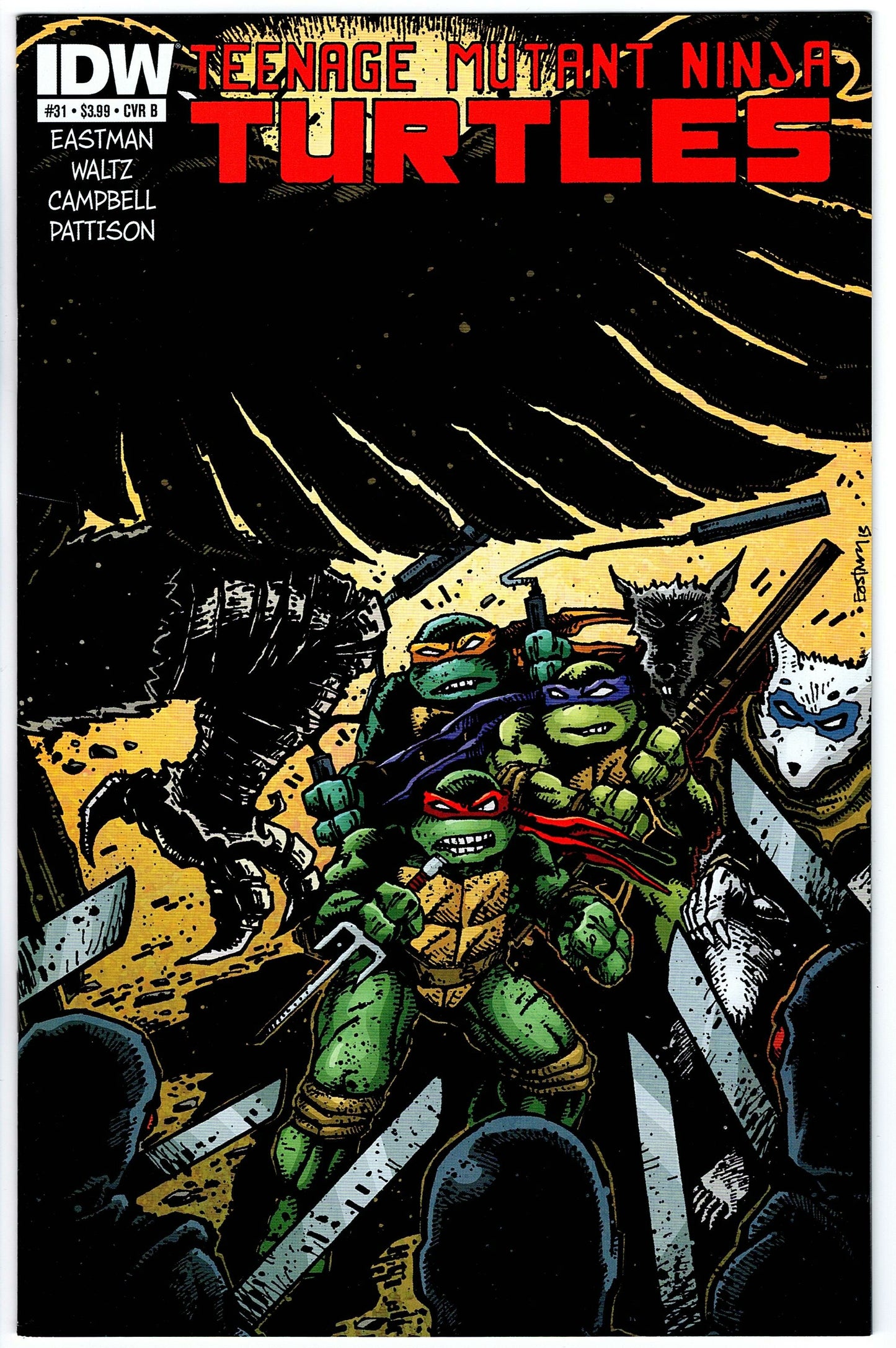 Teenage Mutant Ninja Turtles #31 Cvr B (2011 series)