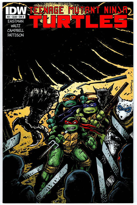 Teenage Mutant Ninja Turtles #31 Cvr B (2011 series)