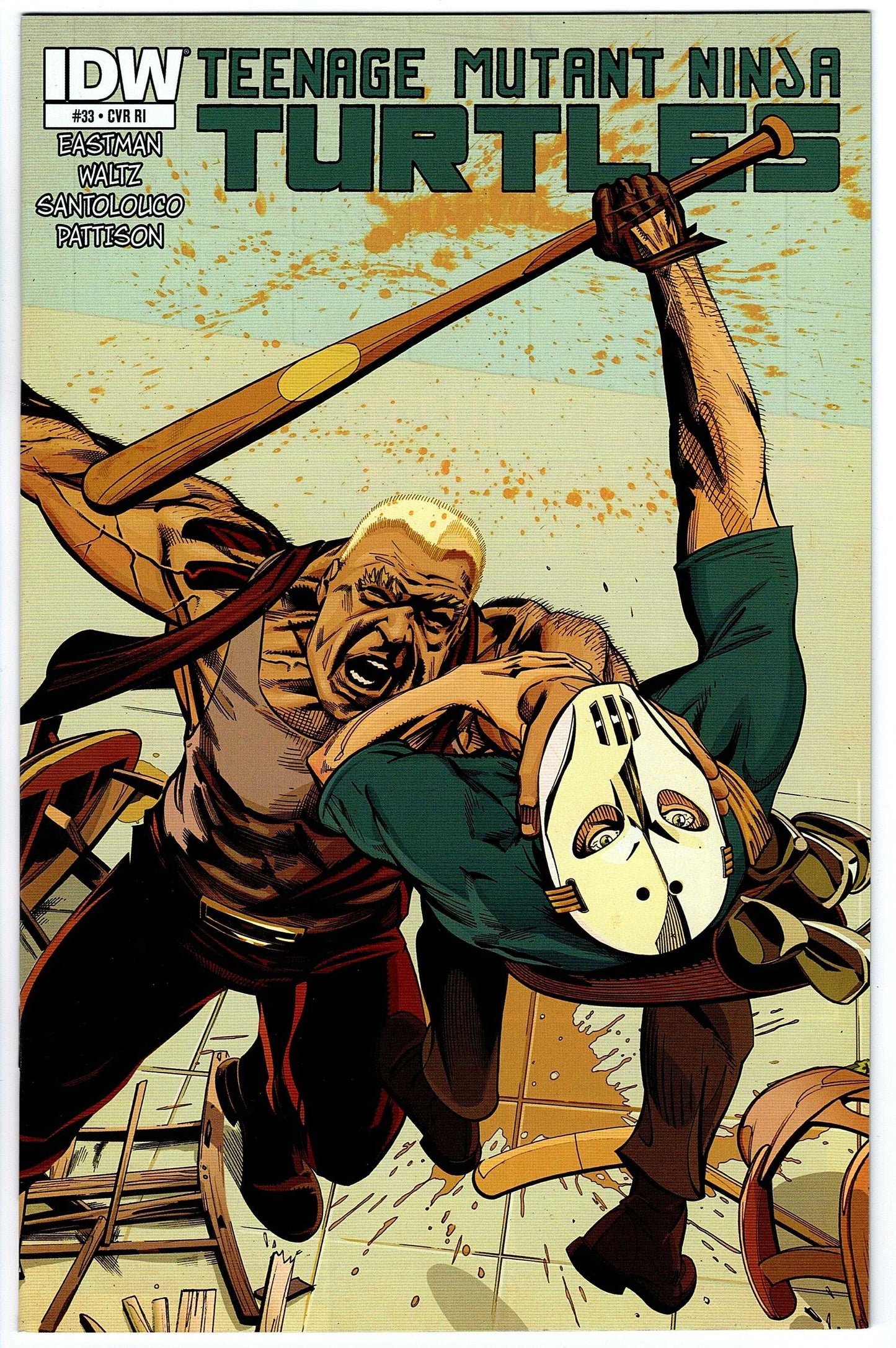 Teenage Mutant Ninja Turtles #33 Cvr RI (2011 series)