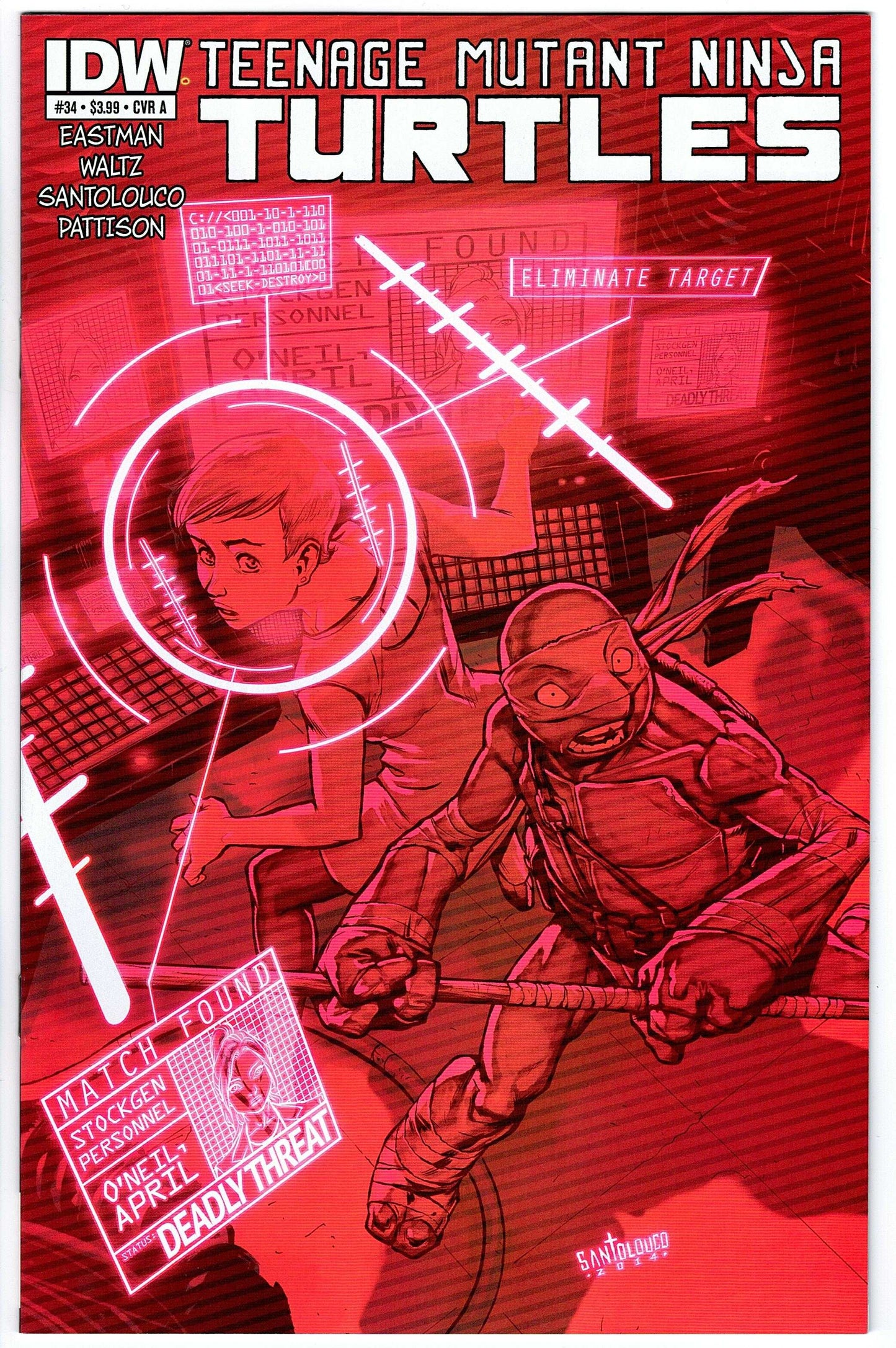 Teenage Mutant Ninja Turtles #34 Cvr A (2011 series)
