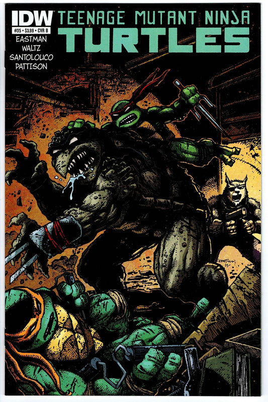 Teenage Mutant Ninja Turtles #35 Cvr B (2011 series)