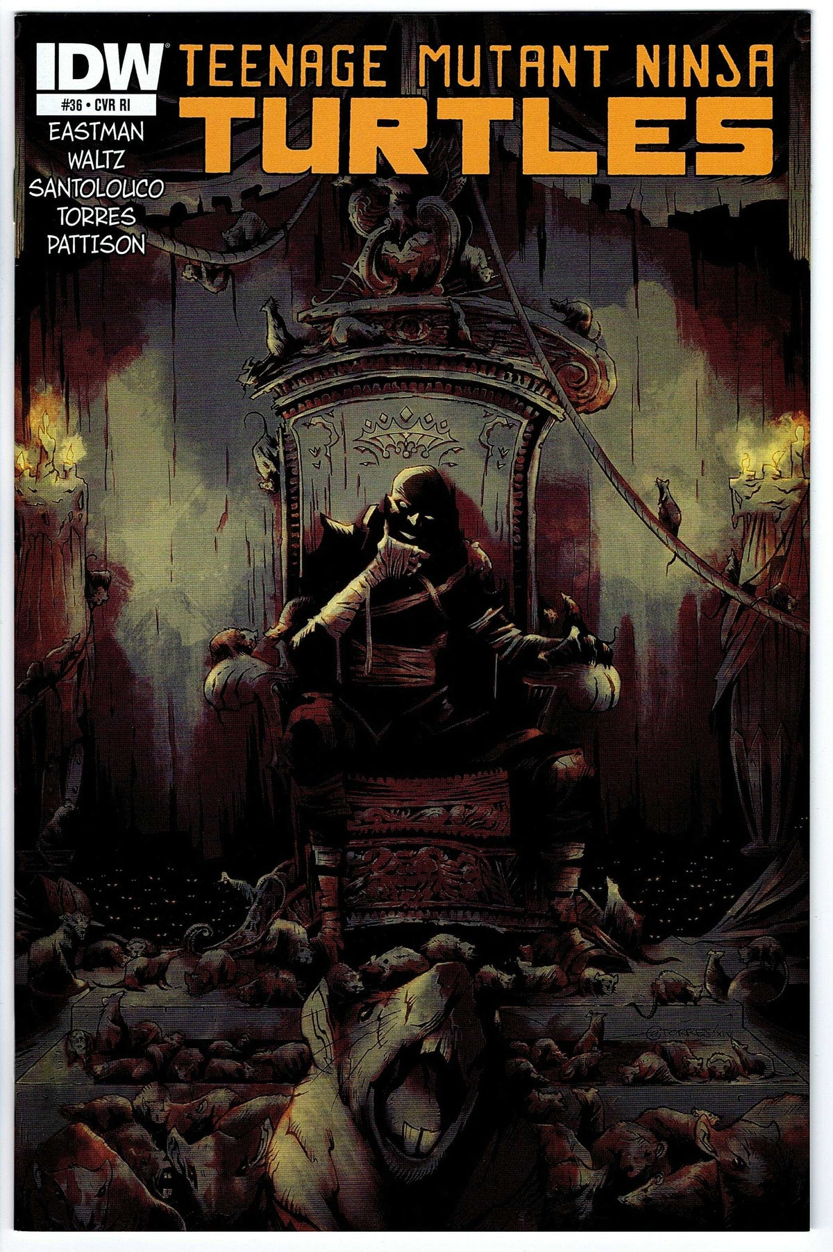 Teenage Mutant Ninja Turtles #36 Cvr RI (2011 series)