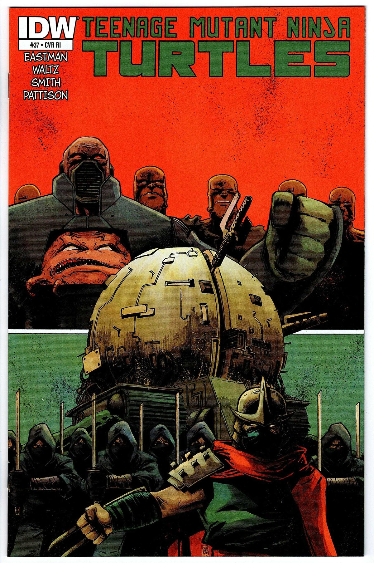 Teenage Mutant Ninja Turtles #37 Cvr RI (2011 series)